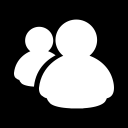 messenger, msn svg vector icon