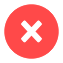 cancel, close, delete, dismiss, exit, recycle, remove icon