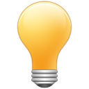 tip,bulb,idea,light,hint,energy icon