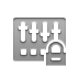 audio,console,lock icon