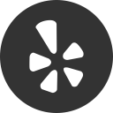 logo, media, social, yelp svg vector icon