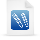 blue, document, file, paper icon