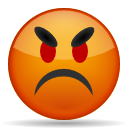 face,angry icon