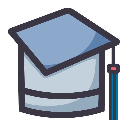 Academic Degree svg vector icon