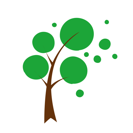 Tree svg vector icon