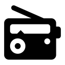 radio svg vector icon
