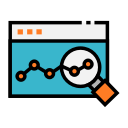 analytic, business, chart, internet, seo, web svg vector icon
