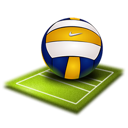 sport, volleyball icon