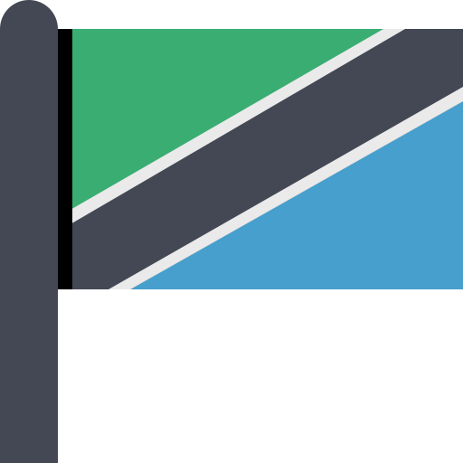Flag Tanzania svg vector icon