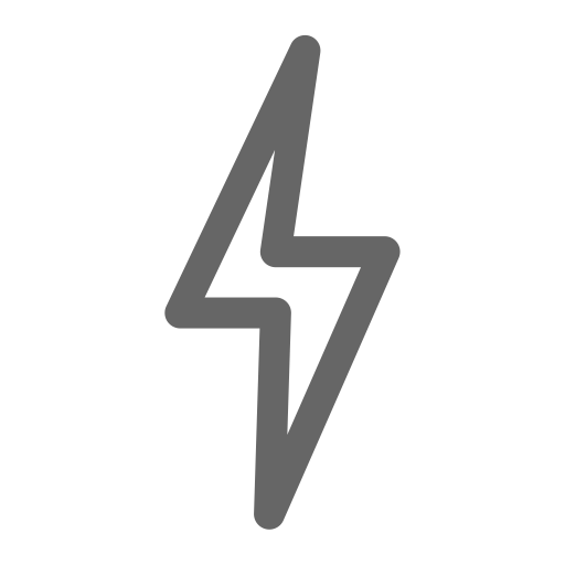 Lightning svg vector icon