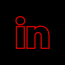 linkedin, media, share, social svg vector icon