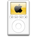 ipod,orange,alternative,mp3 player icon