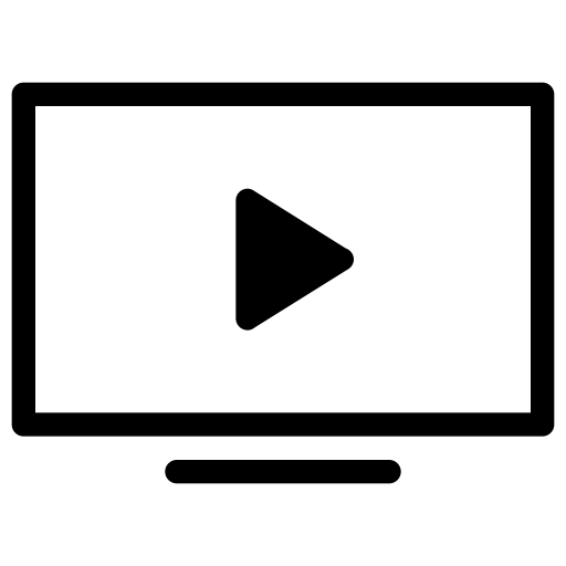 Tv svg vector icon