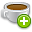cup,add,coffee,food,mocca,plus icon