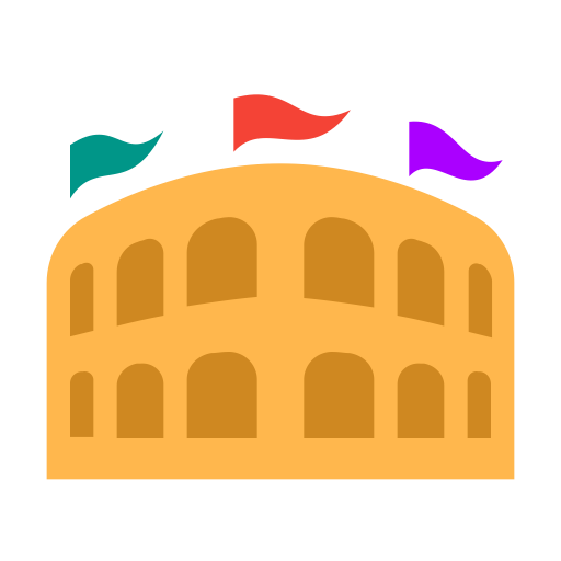 Arena svg vector icon