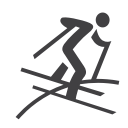 style, olympic, skiing, slopestyle svg vector icon