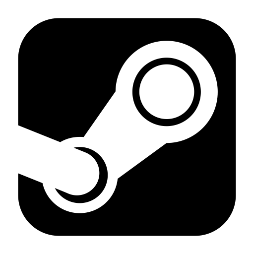 Steam Square svg vector icon