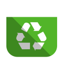 recycling,bin,full icon