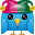 fool, tweetle icon