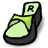 lime,ish,slide icon