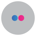 flickr svg vector icon