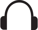 headphones svg vector icon