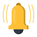 alert, bell, notification, sound svg vector icon
