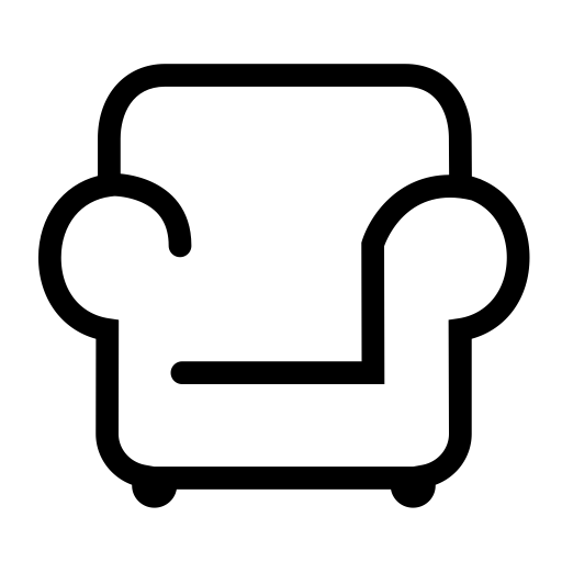 Sofa svg vector icon