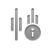 distribute,horizontal,center,info icon