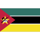 ensign, flag, mozambique, nation svg vector icon