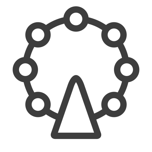 Amusement Park svg vector icon