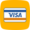 card, method, payment, visa svg vector icon