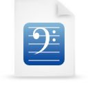 blue, document, file, paper icon