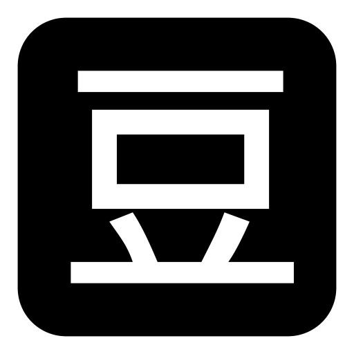 Square Douban svg vector icon
