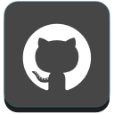 github, media, social, social media svg vector icon