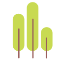 capsule, green, nature, tree svg vector icon