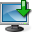 arrow, data, disk, down, download, guardar, save, storage icon