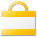 shopping,bag,yellow,buy,commerce,shopping cart,cart icon