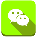 we chat, wechat svg vector icon