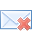 message,delete,del,remove icon