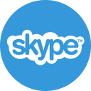 skype svg vector icon