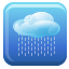 60, button, rain, weather icon