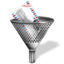email, filter, junk icon