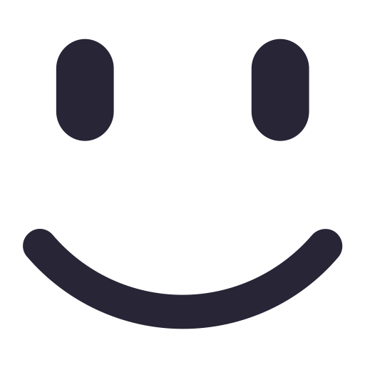 Smile svg vector icon