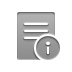 stamped,document,info icon