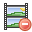 movie,delete,del,remove,film,video icon