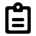 clipboard svg vector icon
