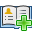 add, address, book icon