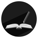 edit, knowledge, office, pen, reading, university, write svg vector icon