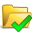 accept, folder, open icon